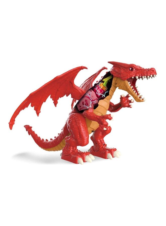 Robo Alive Fire Breathing Dragon Toy 15 x 38 x 30cm