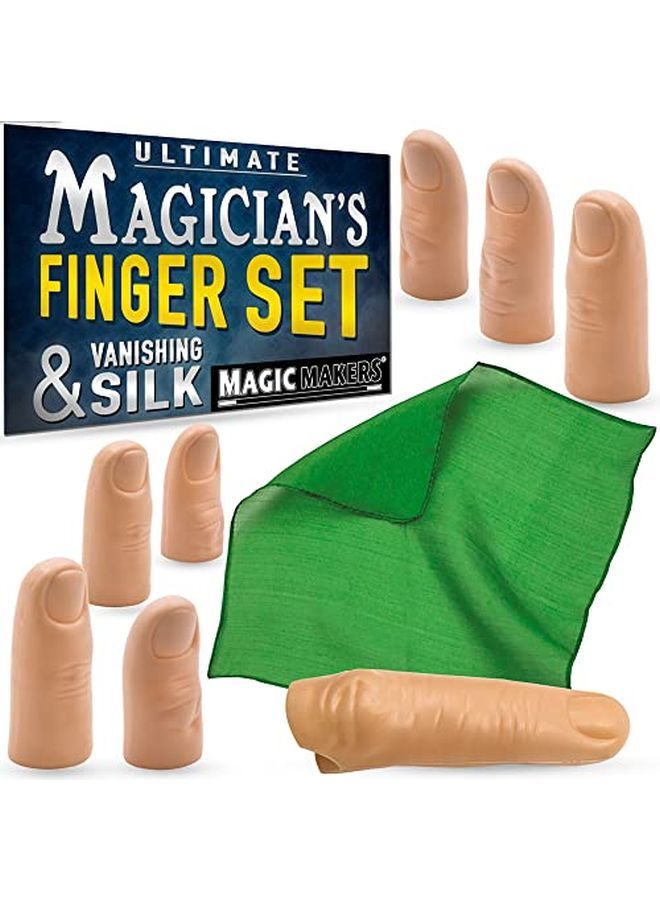 Ultimate Magician'S Finger Set Includes 4 Thumbs & 4 Fingers