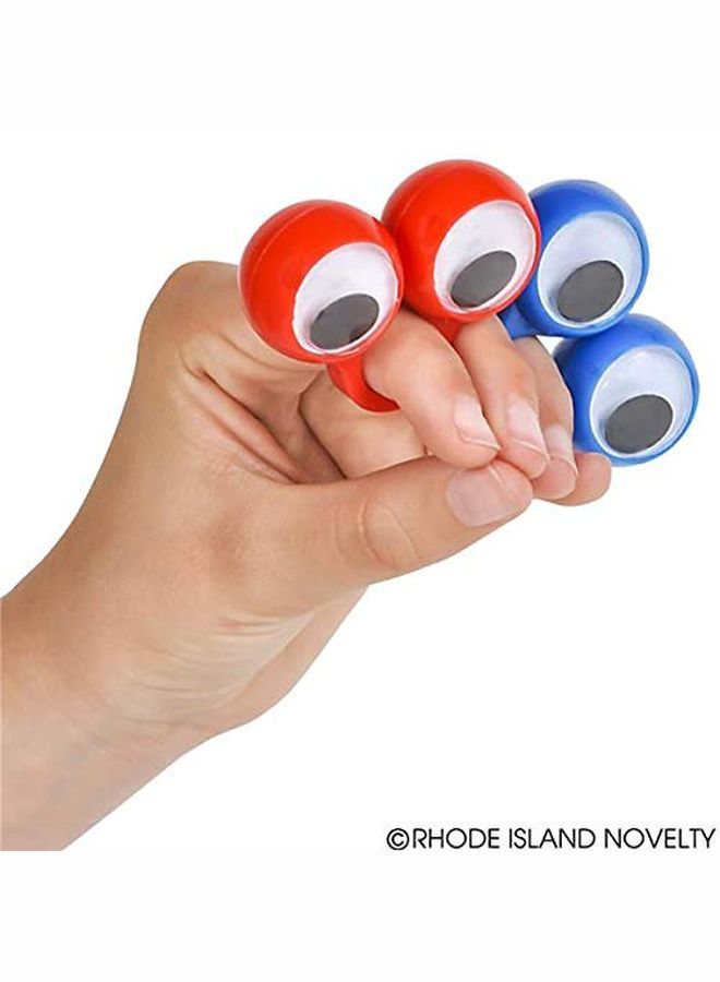 Large Eye Finger Puppets (12/Pack) Novelty