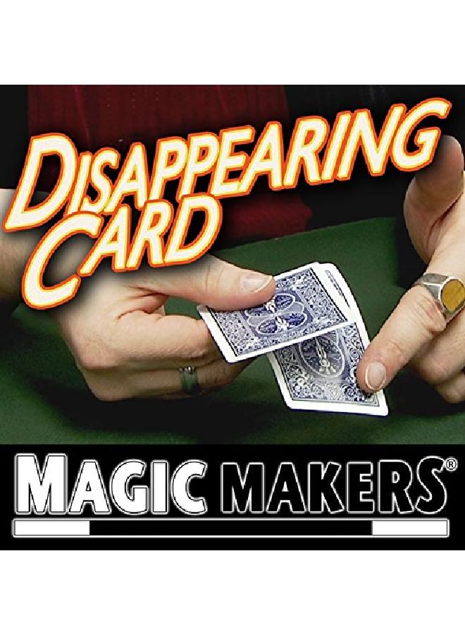 Disappearing Card Trick Special Cards Included