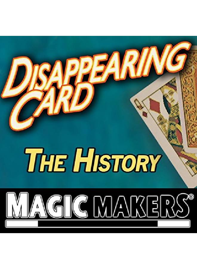 Disappearing Card Trick Special Cards Included