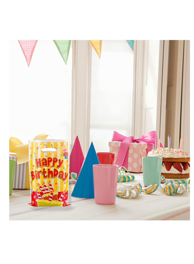 Kids Party Favors Bags, 100 Pcs Birthday Goodie Candy Bags, Small gift bag Party Goody Favor Bags for Kids Birthday, Loot Bags for Kids Birthday Party