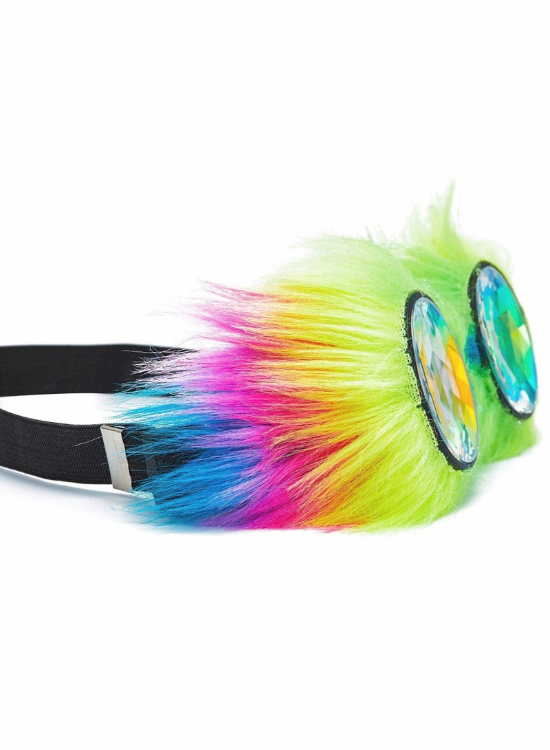 Glasses Crystal Rainbow Kaleidoscope Rave Glasses