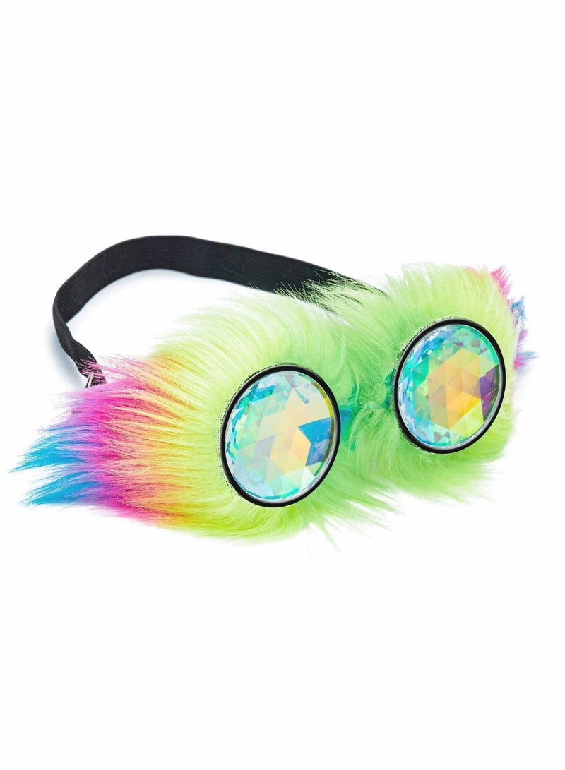 Glasses Crystal Rainbow Kaleidoscope Rave Glasses