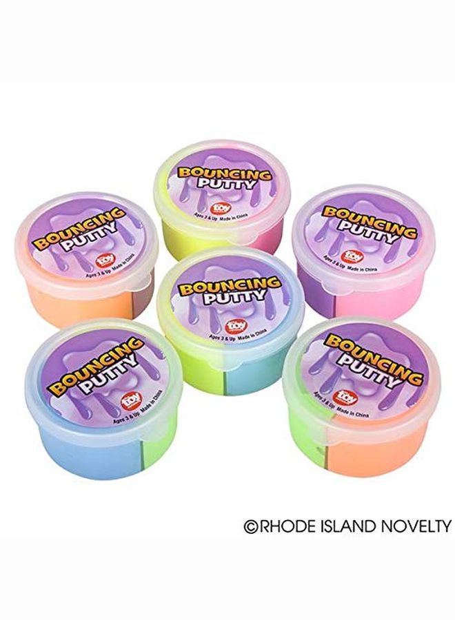 2.75 Inch Bouncing Neon Putty 1 Dozen