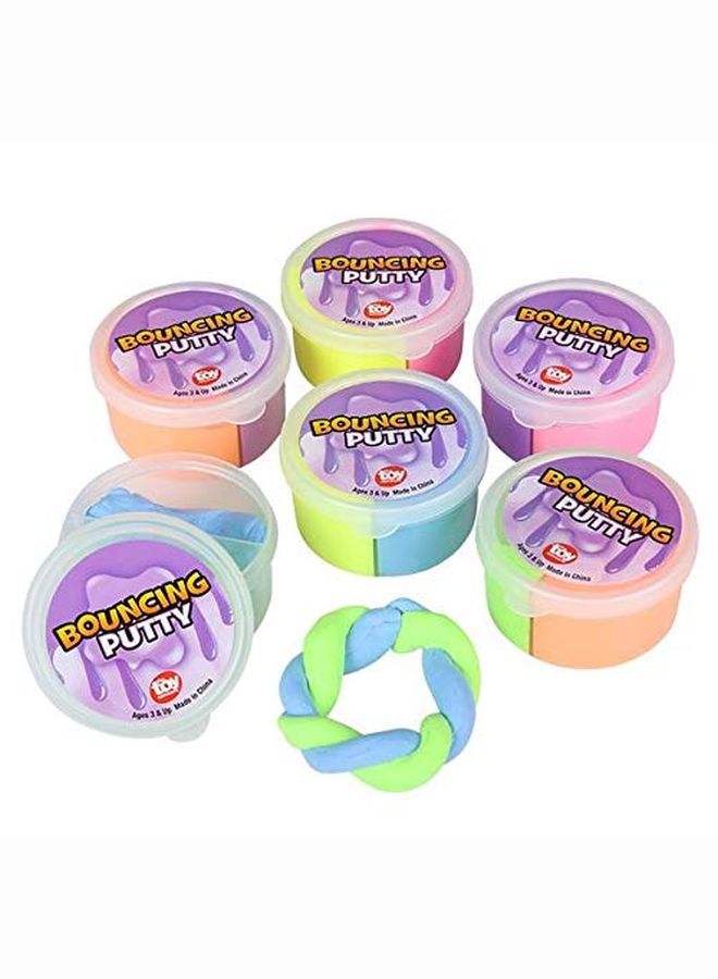 2.75 Inch Bouncing Neon Putty 1 Dozen