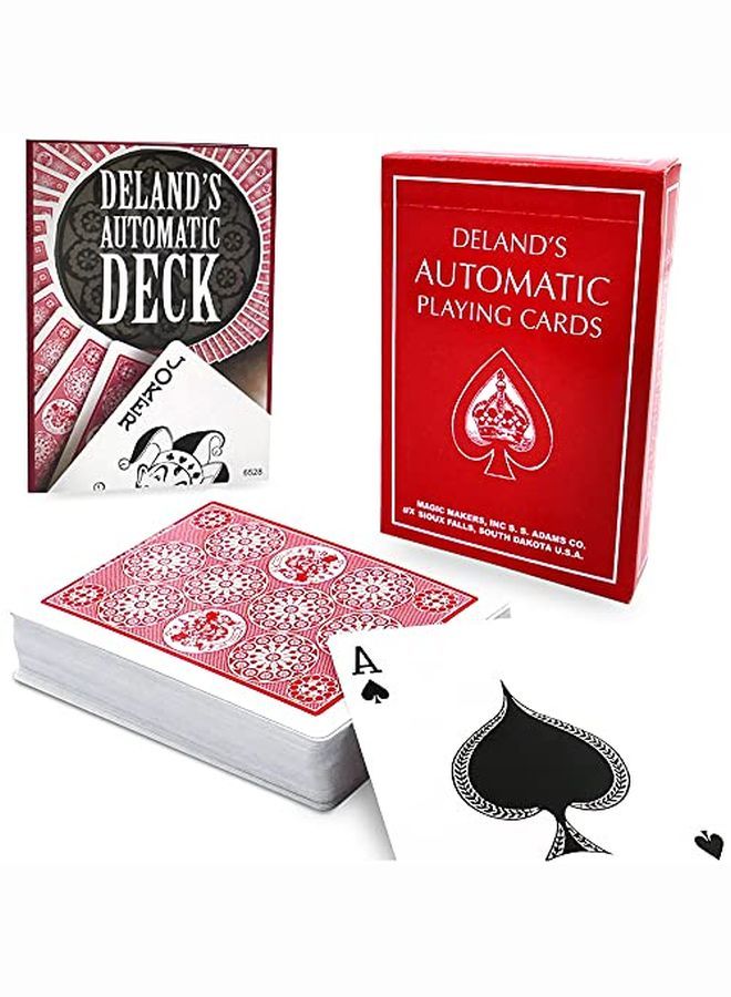 Automatic Magic Deck Trick Marked Cards Everything Needed For Doing Instant Magic