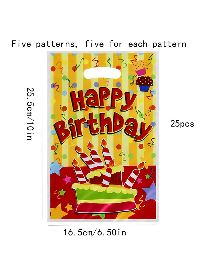 Kids Party Favors Bags, 100 Pcs Birthday Goodie Candy Bags, Small gift bag Party Goody Favor Bags for Kids Birthday, Loot Bags for Kids Birthday Party