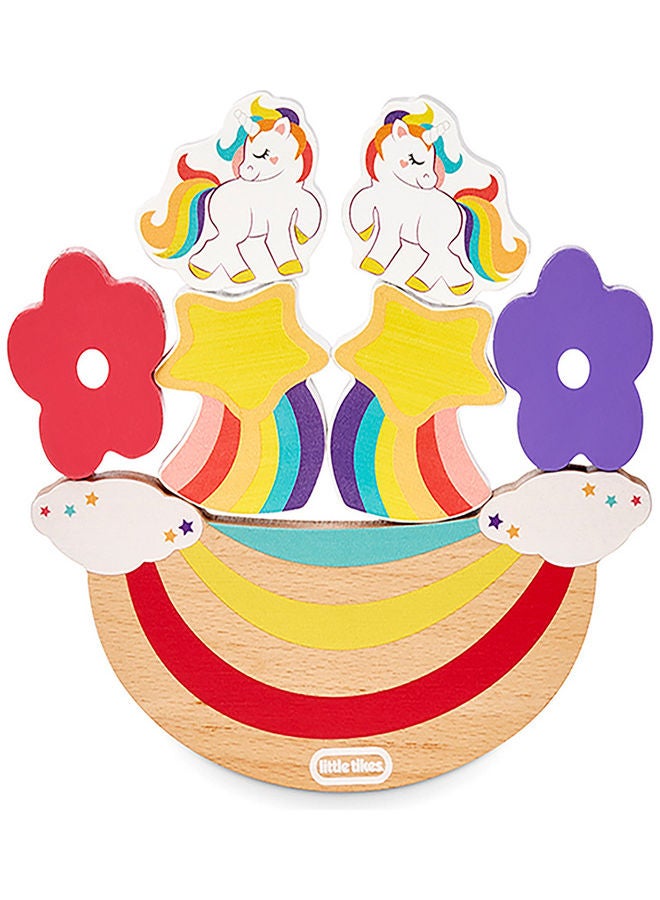 Wooden Critters Balancing Toy Unicorn