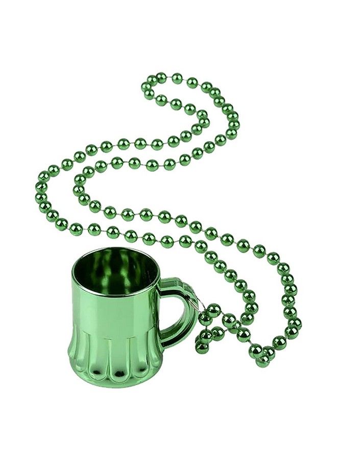 St Patricks Day Beads Necklace Bulk (72 Pack) Green Shamrock Beads Shot Glass Assortment St Patricks Day Gifts For Kids 33
