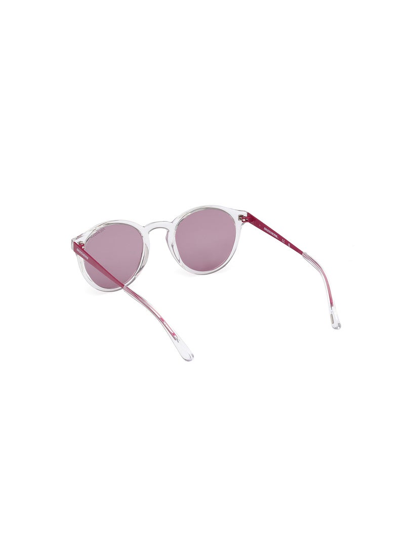 Women's Polarized Round Sunglasses - SE628426H48 - Lens Size: 48 Mm