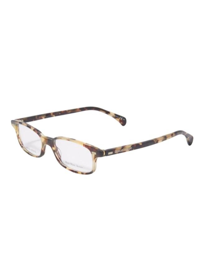 unisex Rectangular Eyeglasses - Lens Size: 52 mm