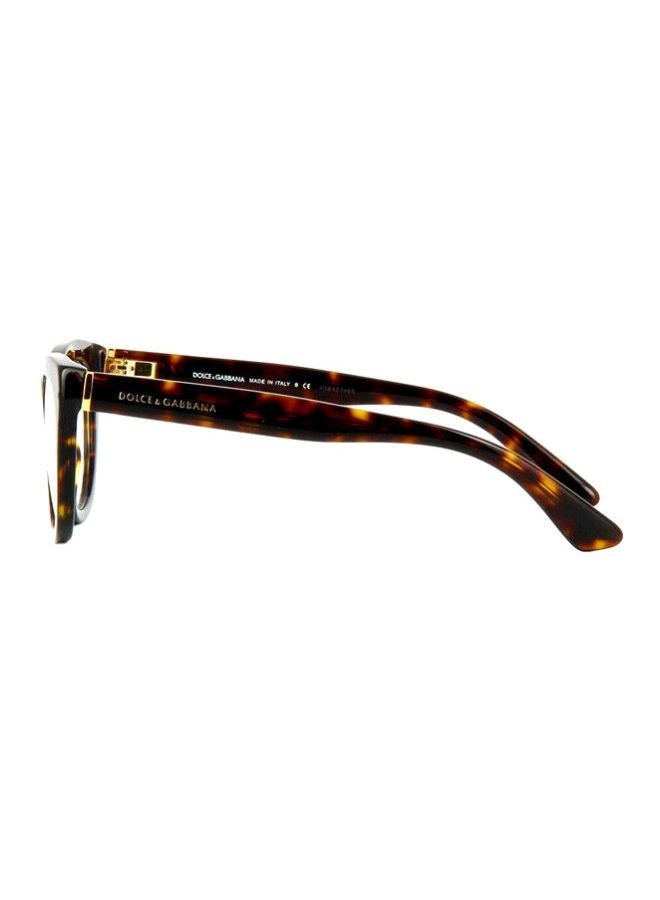 women Cat Eye Eyeglass Frame - Lens Size: 53 mm