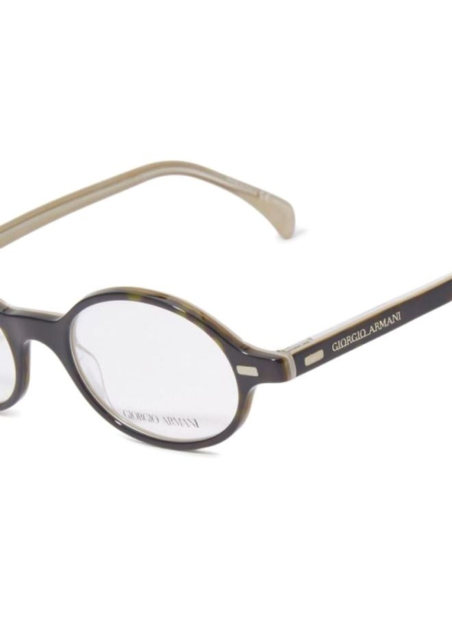 unisex Oval Eyeglasses - Lens Size : 48 mm