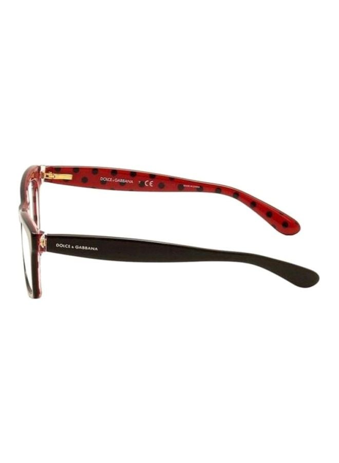 Women's Rectangular Eyeglasses - Lens Size: 53 mm