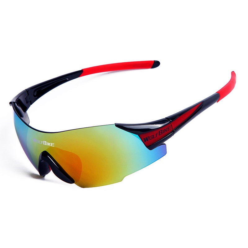 unisex UV Protection Outdoor Windproof Motorcycle Cycling Glasses For Men & Women