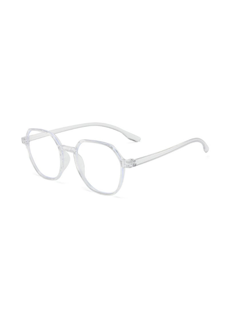 Blue Light Blocking Optical Eyeglasses - Stylish Oversized Frames, Clear Lens, Polarized. Top-rated Bluelight Protection for Reading, Work, & Screen Time. Vintage-Inspired, Lightweight Design.