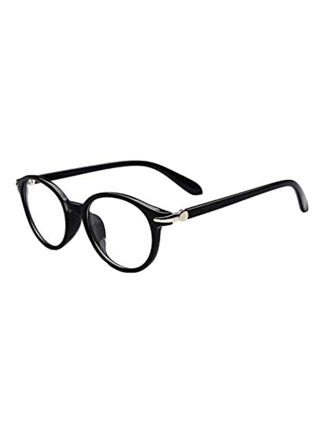 women Round Plastic Medical Glasses