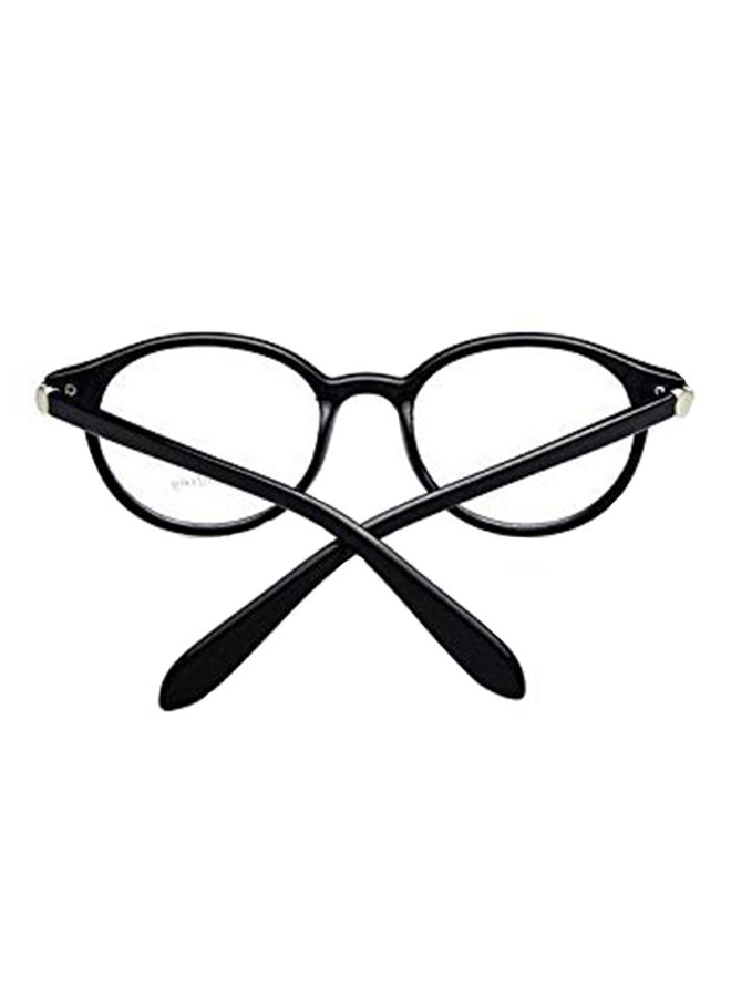 women Round Plastic Medical Glasses