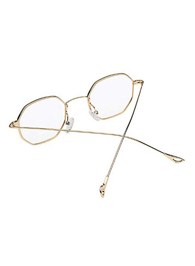 women Fashion Small Square Octagon Glasses