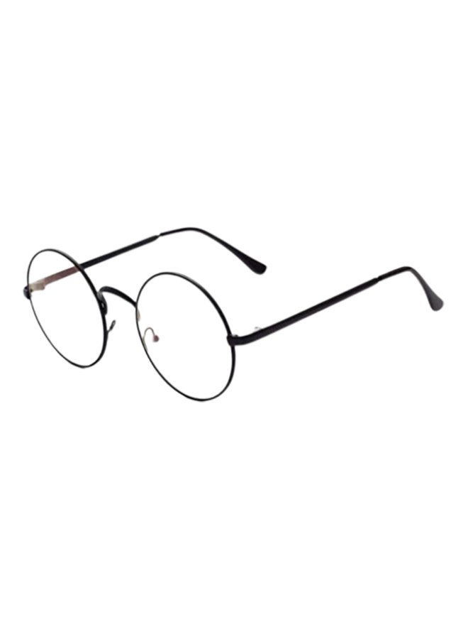 unisex Round Plastic Medical Glasses