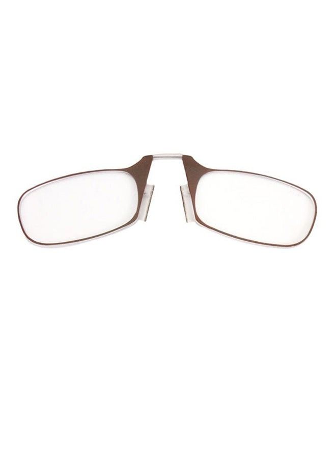 Full Rim Rectangular Clip-On Reading Glasses