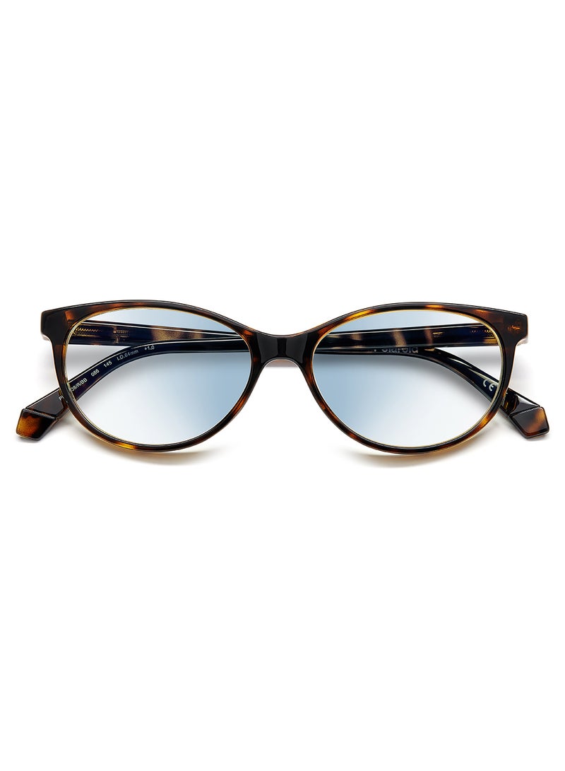 Women's Reading Glasses - Pld 0036/R/Bb Havana 53 - Lens Size: 53 Mm