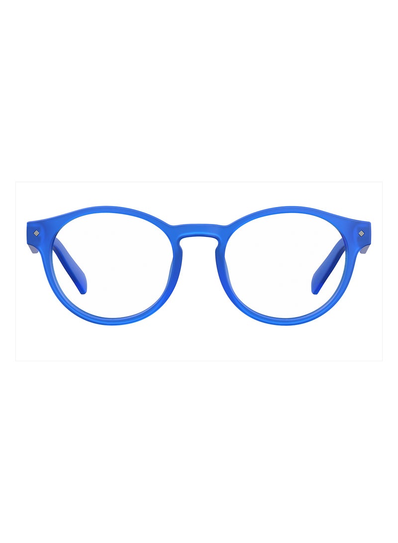 Unisex Oval Reading Glasses - Pld 0021/R Blue 49 - Lens Size: 49 Mm