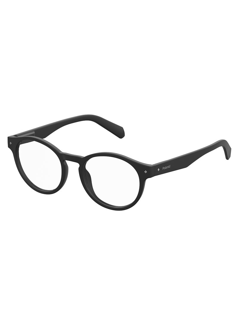 Unisex Oval Reading Glasses - Pld 0021/R Black 49 - Lens Size: 49 Mm