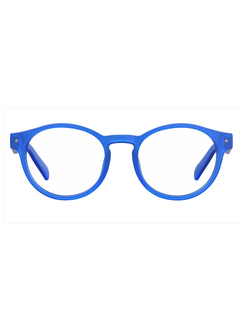 Unisex Oval Reading Glasses - Pld 0021/R Blue 49 - Lens Size: 49 Mm