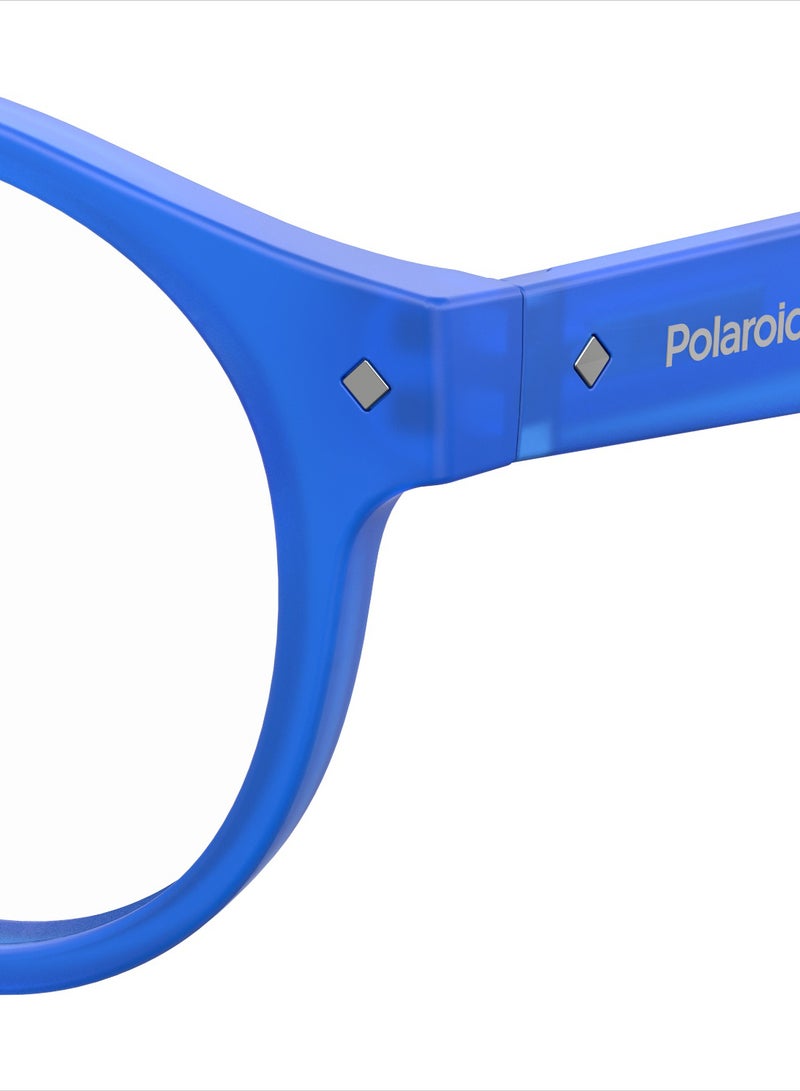 Unisex Oval Reading Glasses - Pld 0021/R Blue 49 - Lens Size: 49 Mm