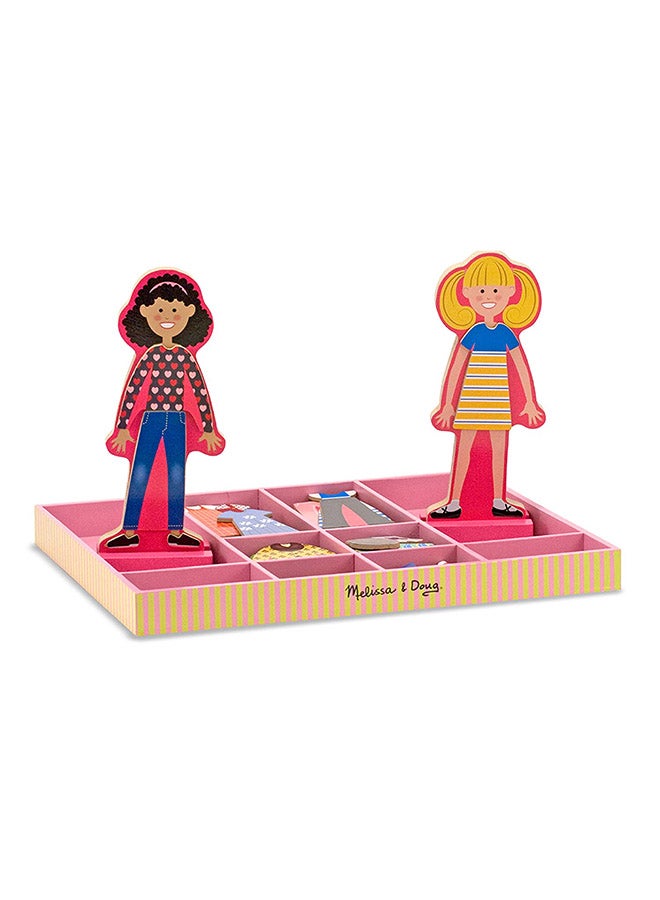 56-Piece Abby And Emma Magnetic Dress-Up Set 4940