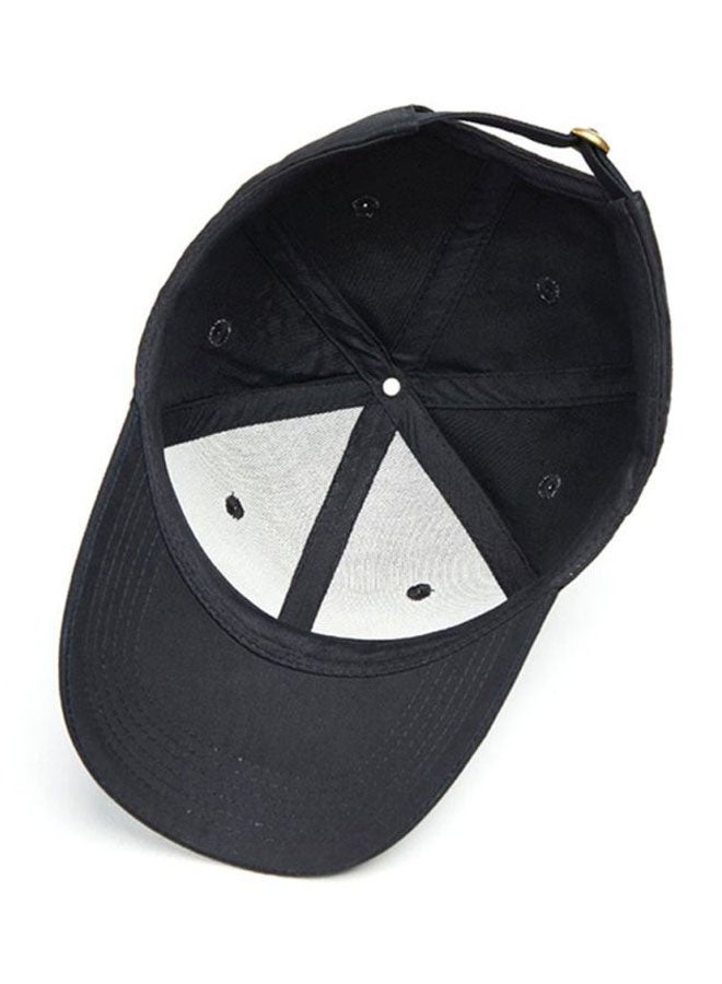 Baseball Cap Black/White/Red