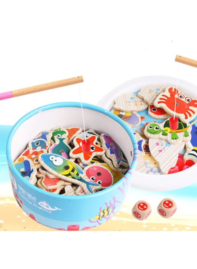 60-Piece Set Magnetic Fishing Toy