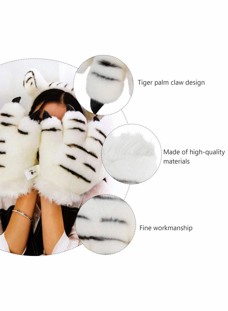 Animal Paw Glove, 2 Pcs Winter Warm Glove, Cosplay Animal Hand Paws Glove