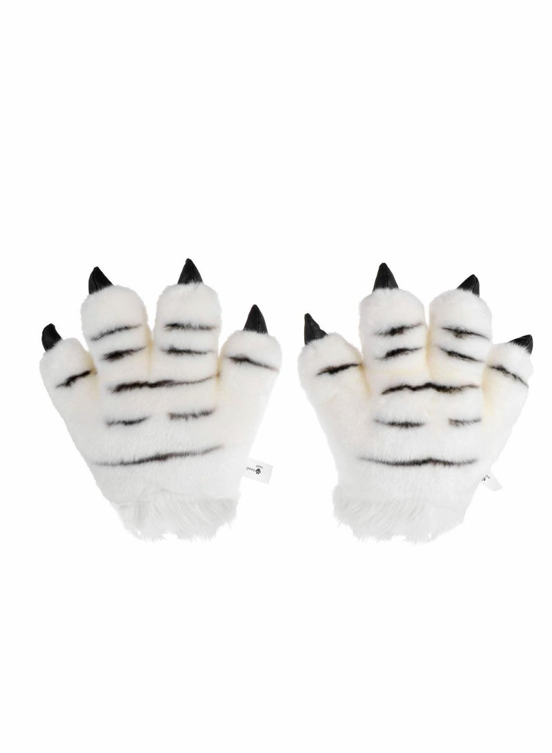 Animal Paw Glove, 2 Pcs Winter Warm Glove, Cosplay Animal Hand Paws Glove