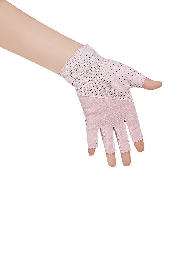 Sun Protective Gloves Pink