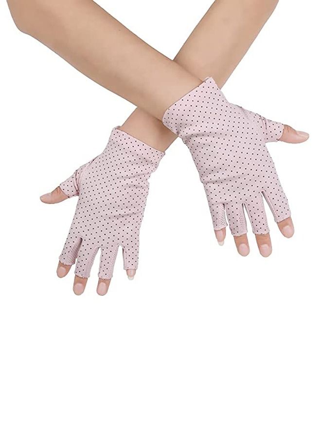 Sun Protective Gloves Pink