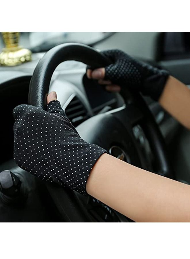 Sun Protective Gloves Black