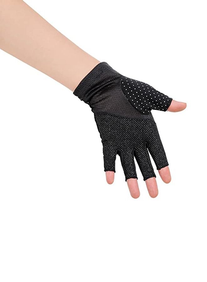 Sun Protective Gloves Black