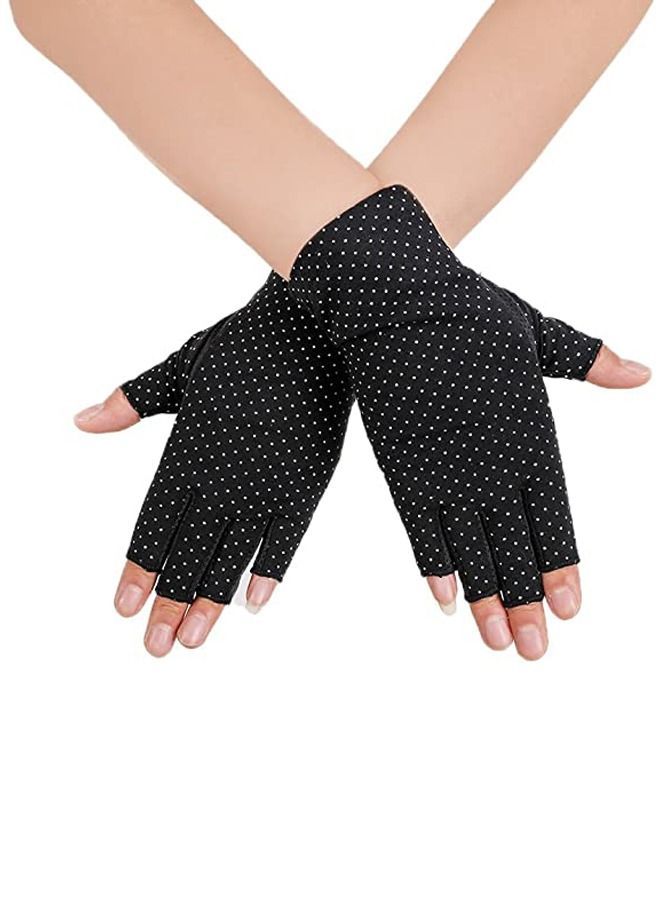 Sun Protective Gloves Black