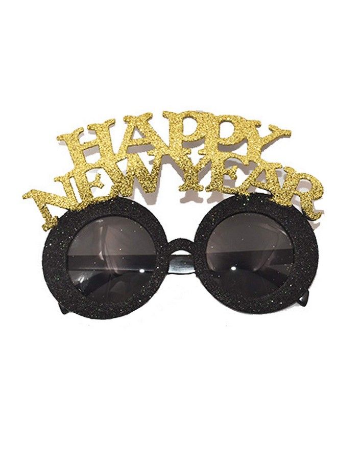 Happy New Year Eyeglasses New Year Sunglasses Fancy Glitter Decorative Eyeglasses For 2023 New Year Eve Party Party Favor