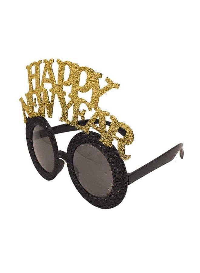 Happy New Year Eyeglasses New Year Sunglasses Fancy Glitter Decorative Eyeglasses For 2023 New Year Eve Party Party Favor