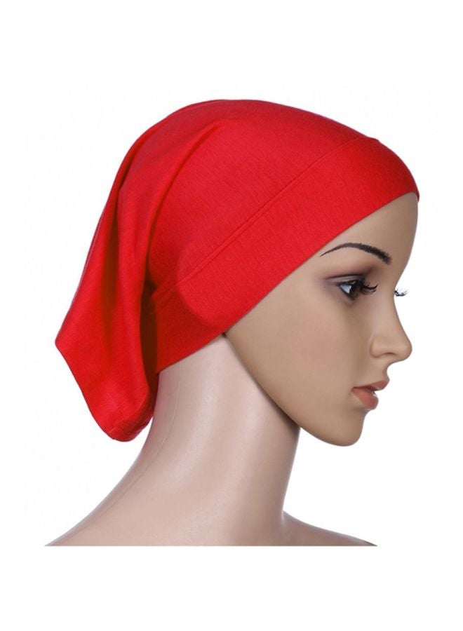 Inner Tube Hijab Red