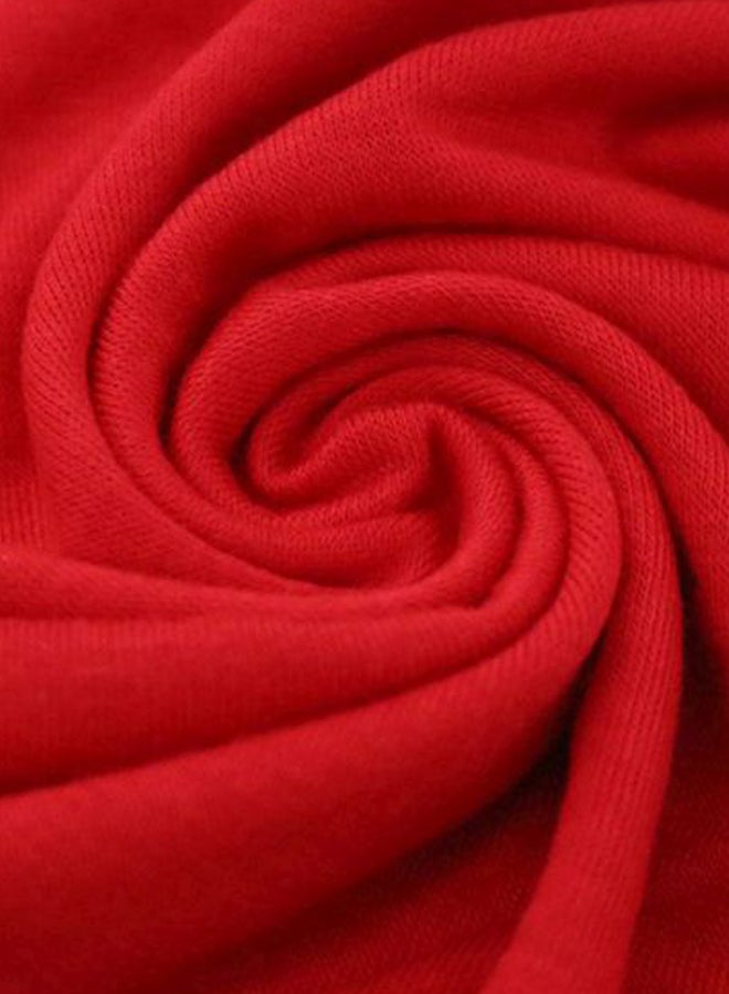 Inner Tube Hijab Red