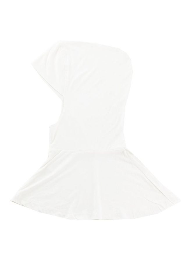 Close Chin Hijab White