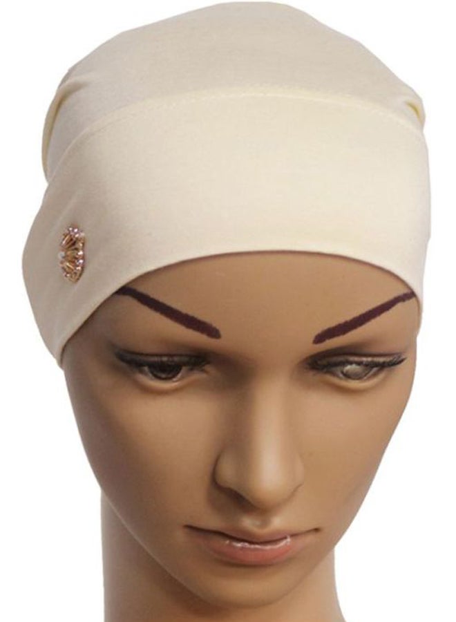 Inner Tube Hijab Beige