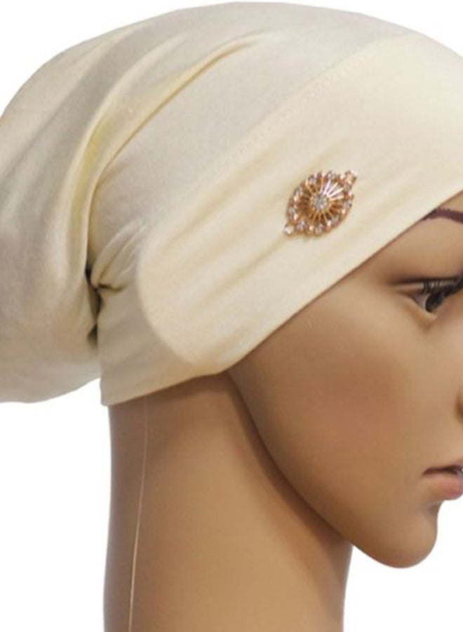 Inner Tube Hijab Beige