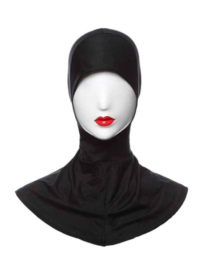 Close Chin Hijab Black