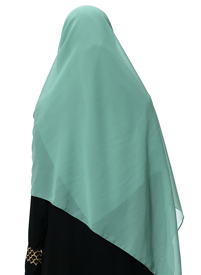 Soft Fabric Hijab Olive Green